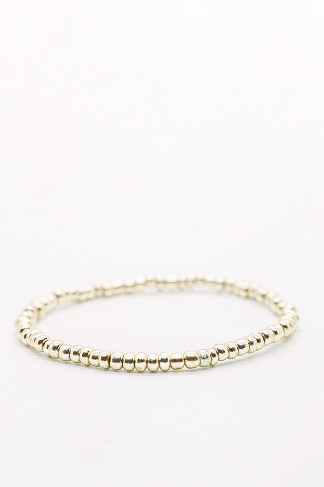 gold seed anklet