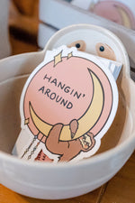Hangin' Around large logo sticker